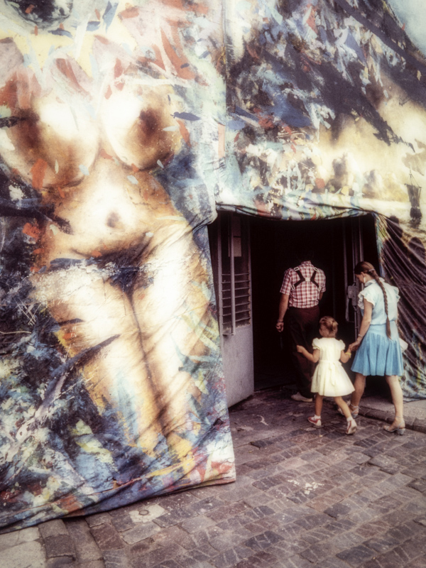 Warschau, August 1988. Kunstausstellung "Arsenal 1988"