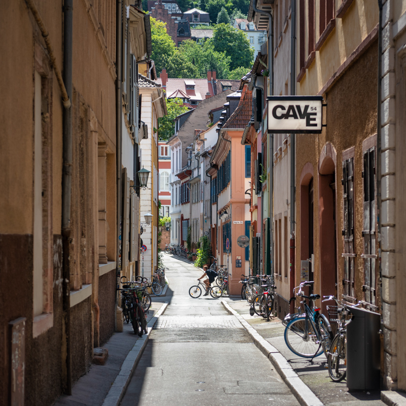 Heidelberg | Gasse in der Altstadt